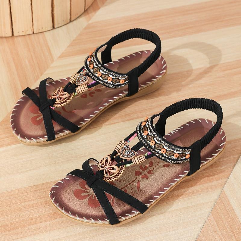 Flora™ | Sandales Style Ibiza Alliant Confort et Élégance