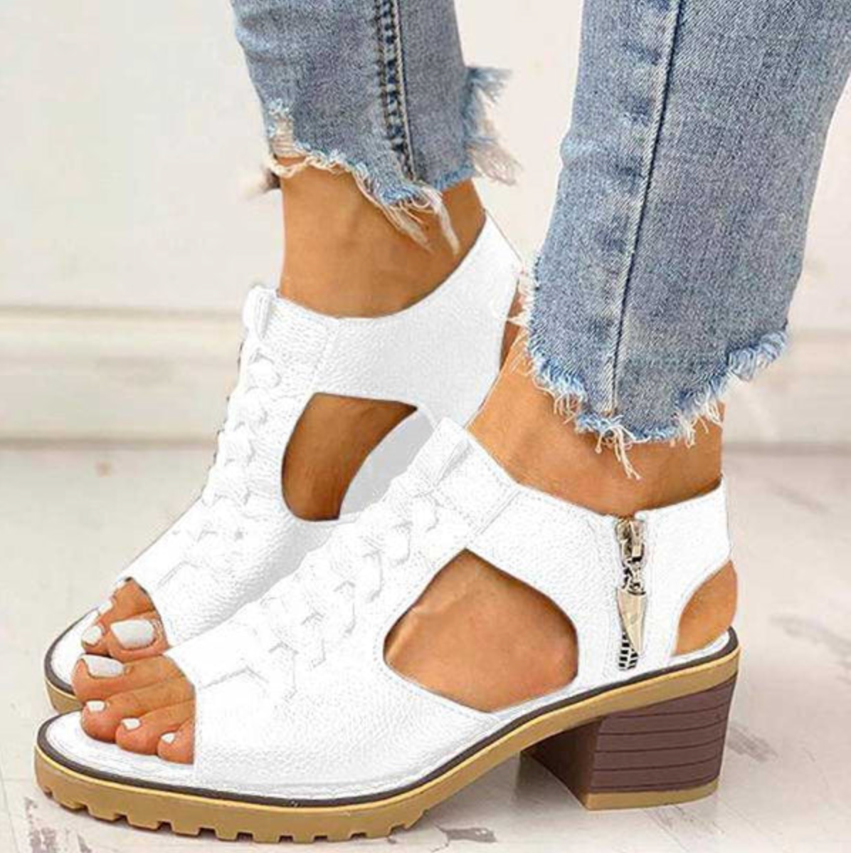Ouida™ | Sandales Élégantes à Talons Hauts