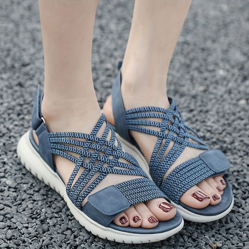 Soline™ | Sandales Sport-Chic à Semelle Haute