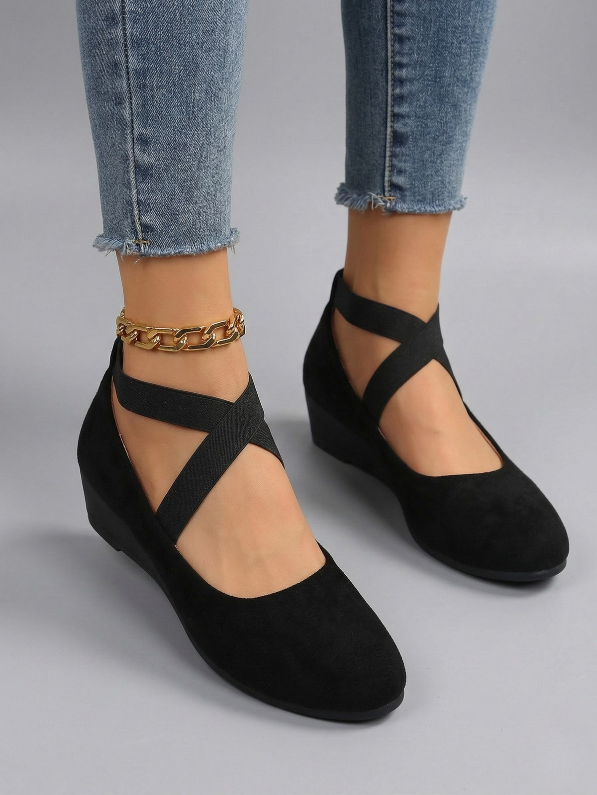 Madeleine™ | Chaussures Compensées Fermées et Confortables