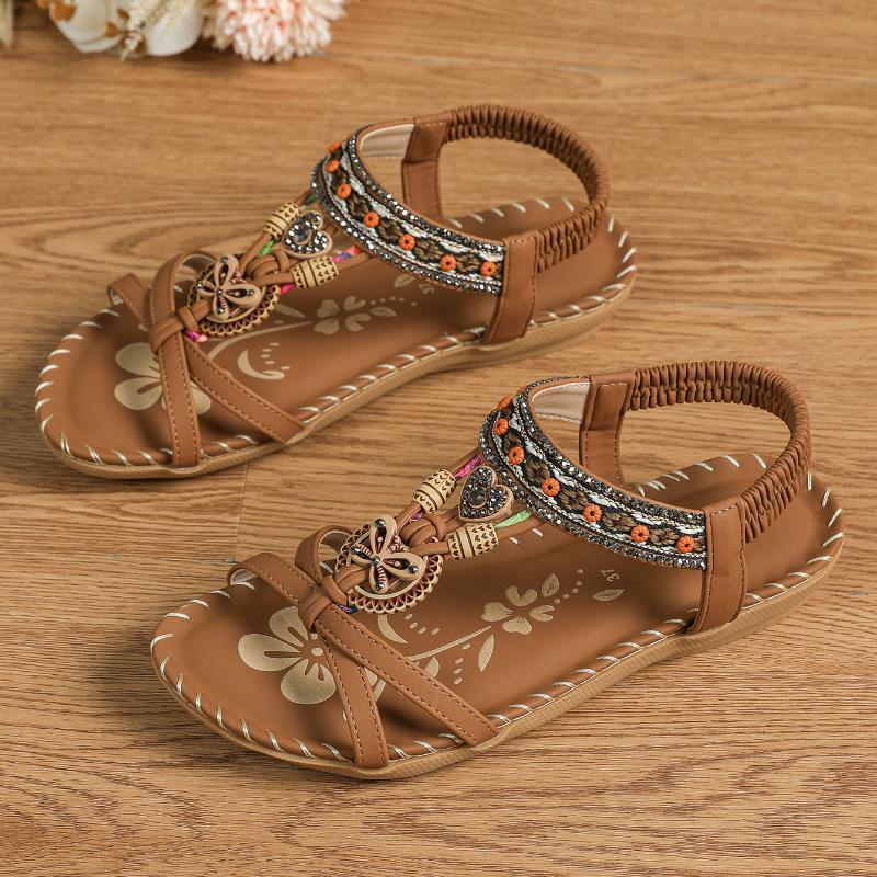 Flora™ | Sandales Style Ibiza Alliant Confort et Élégance