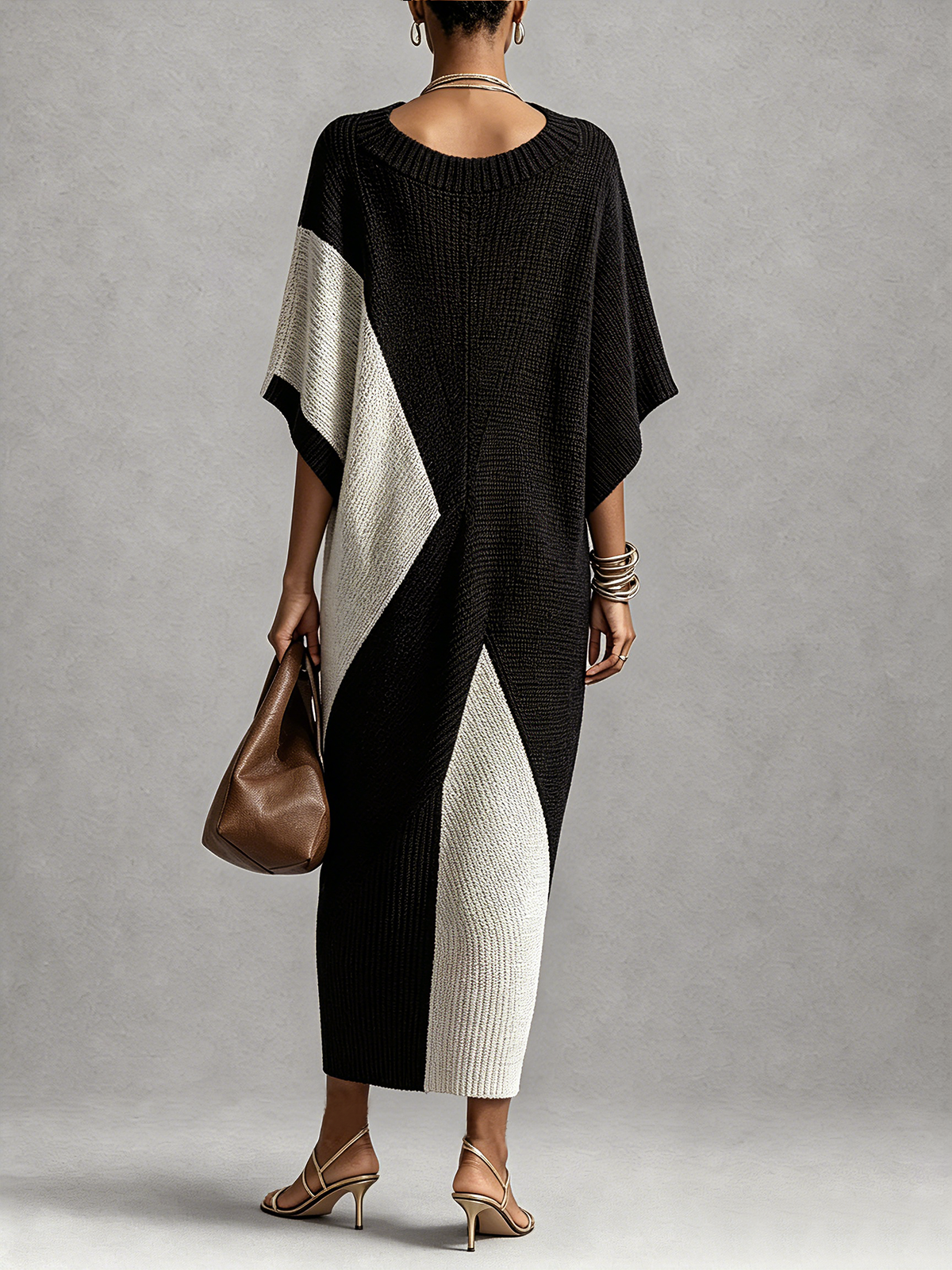 Véra™ | Robe Ébène et Ivoire