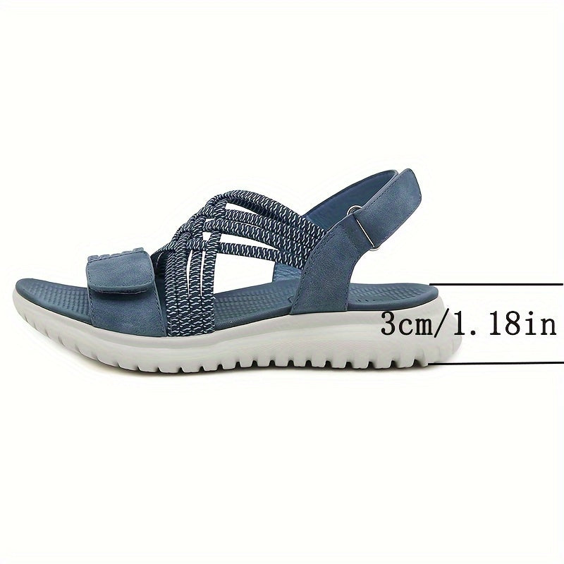 Soline™ | Sandales Sport-Chic à Semelle Haute