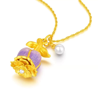 Brigitte™ | Collier Aurora Charm – La Fleur de l’Amour