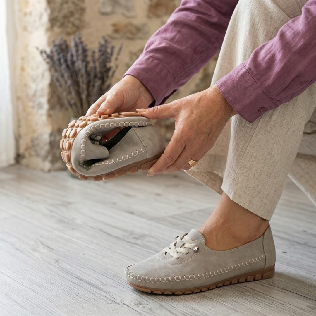 Céliane™ | Mocassins Souples à Semelle Ergonomique