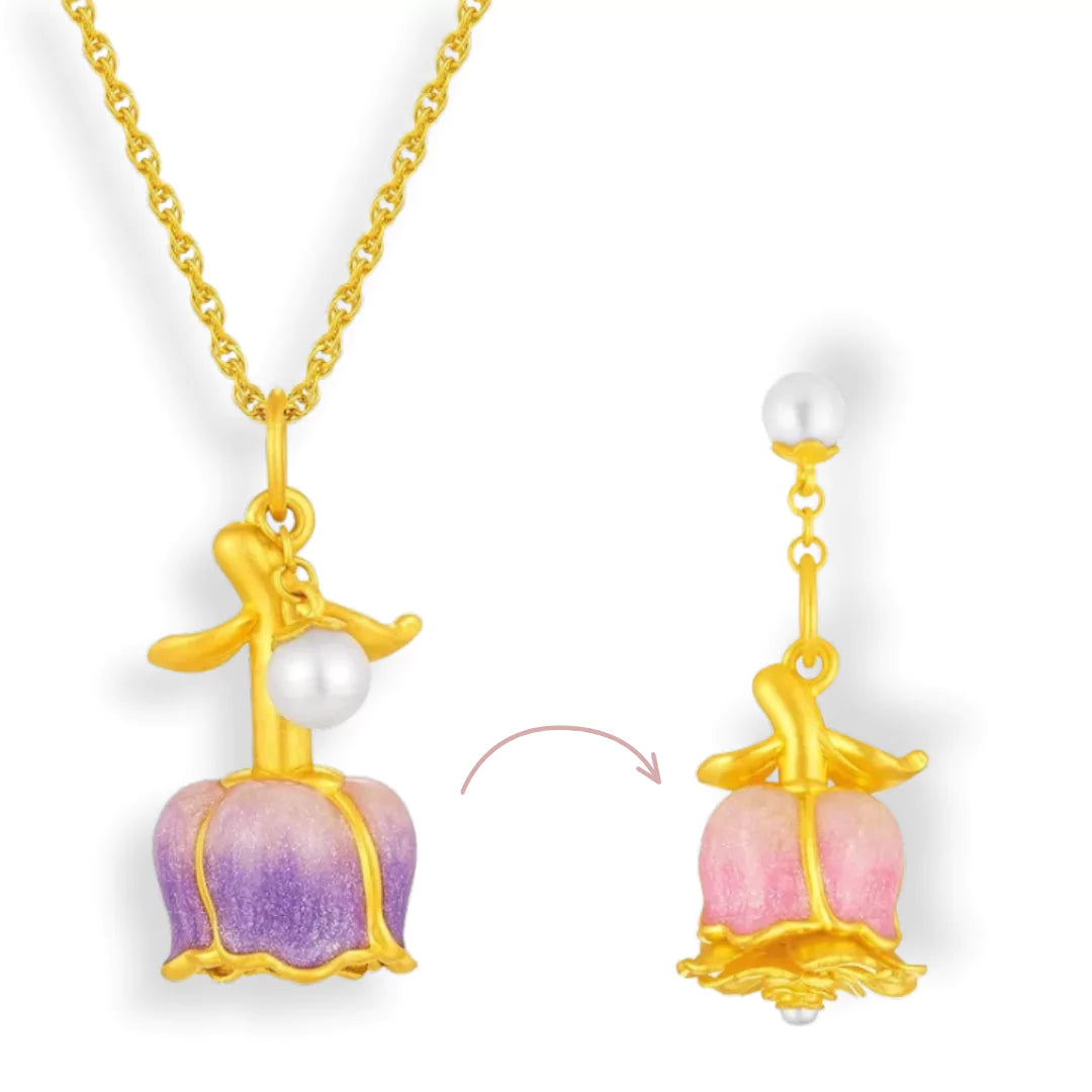 Brigitte™ | Collier Aurora Charm – La Fleur de l’Amour