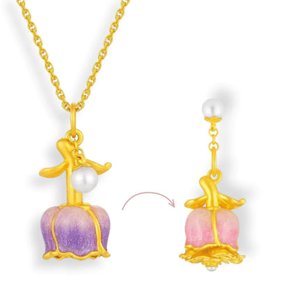 Brigitte™ | Collier Aurora Charm – La Fleur de l’Amour
