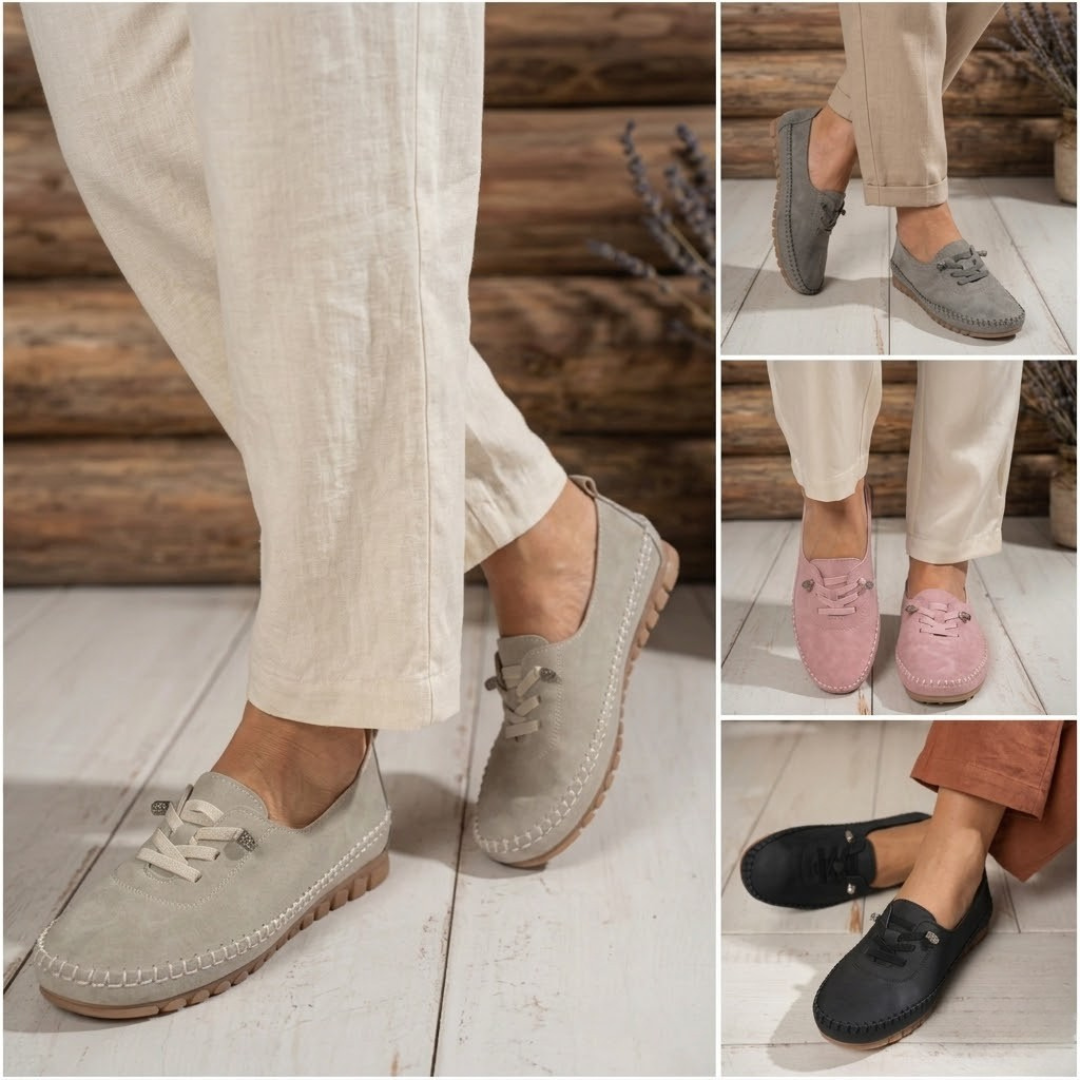 Céliane™ | Mocassins Souples à Semelle Ergonomique