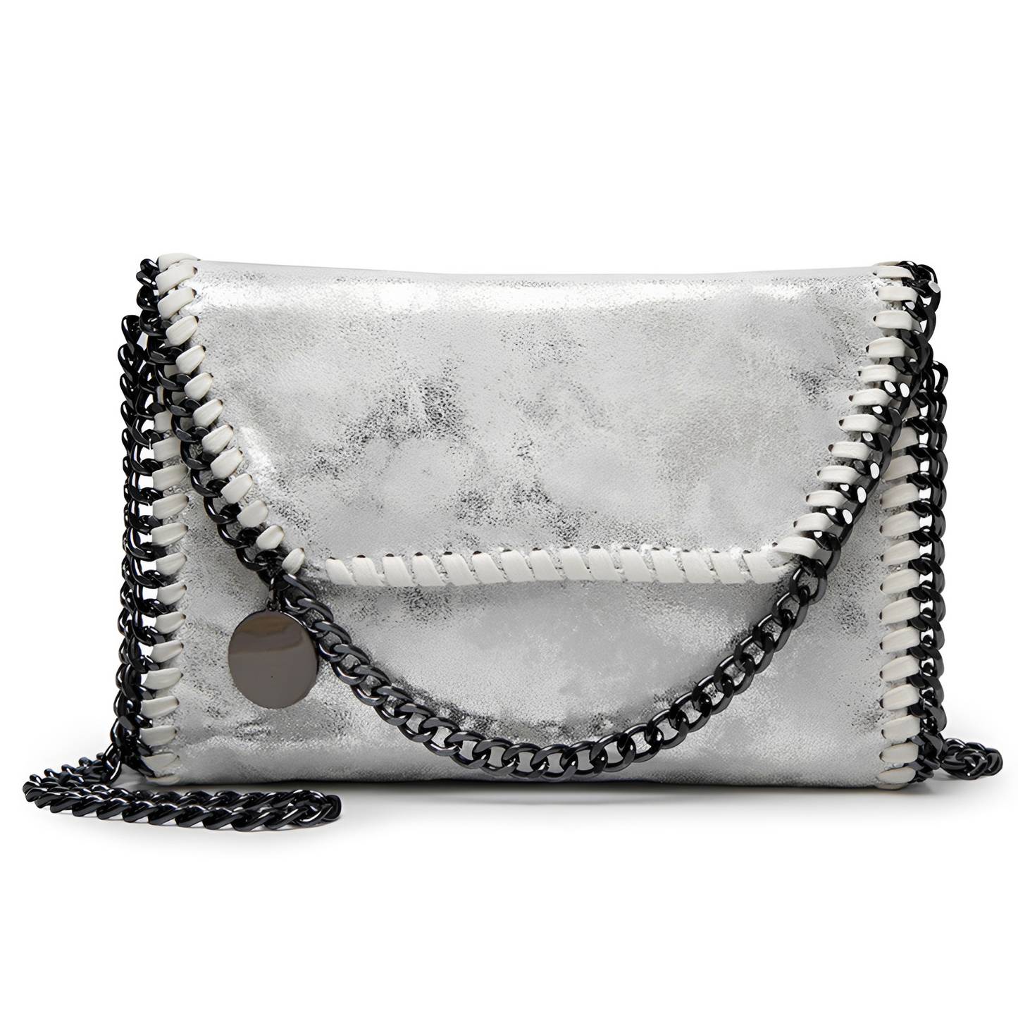 Charlotte™ | Élégant sac à bandoulière en cuir avec chaîne pour femmes