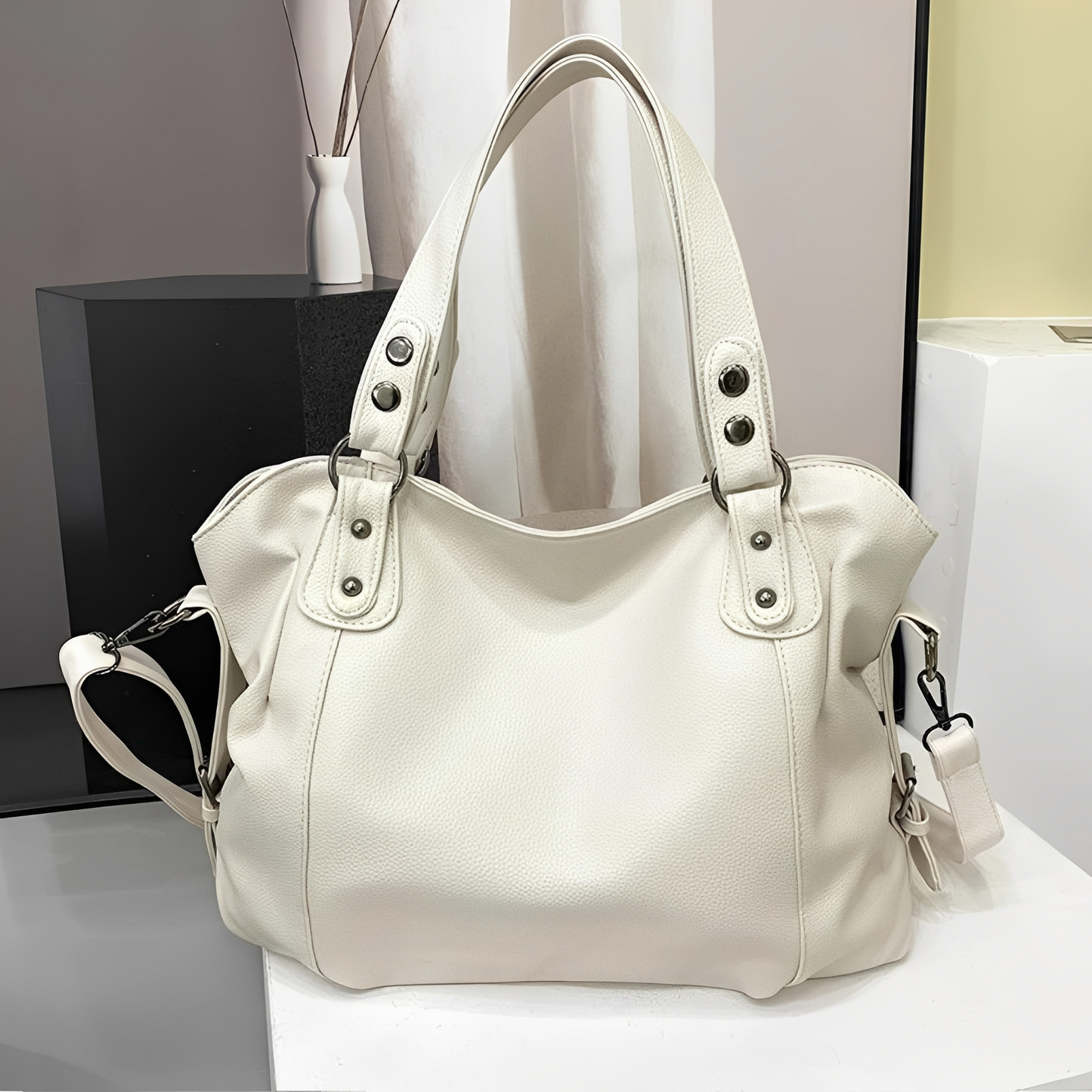 Erika™ | Grand sac à main en cuir pour femmes