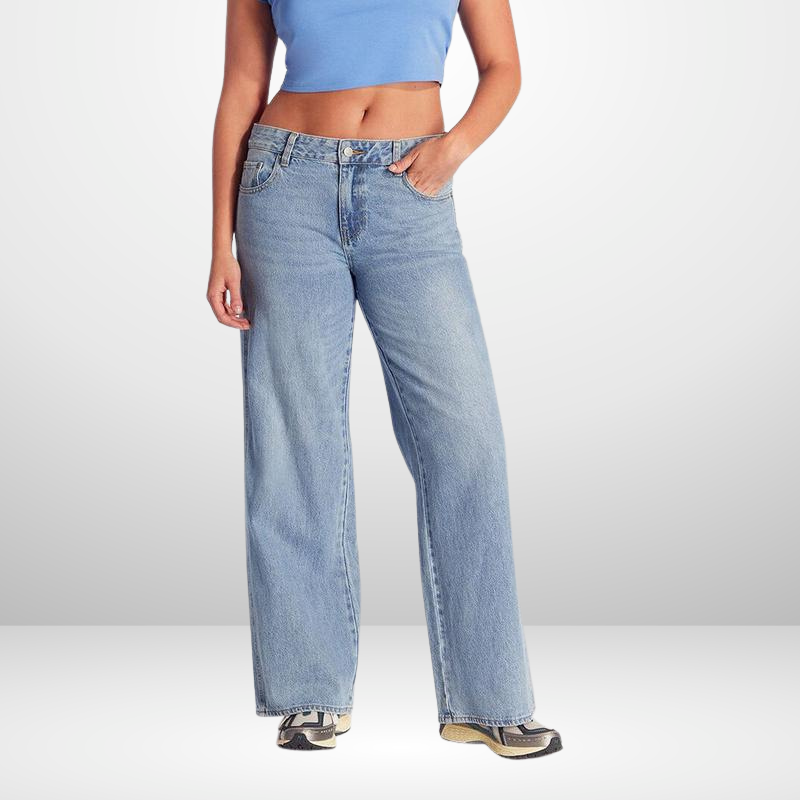 Jean™ | Pantalon baggy taille basse pour femme