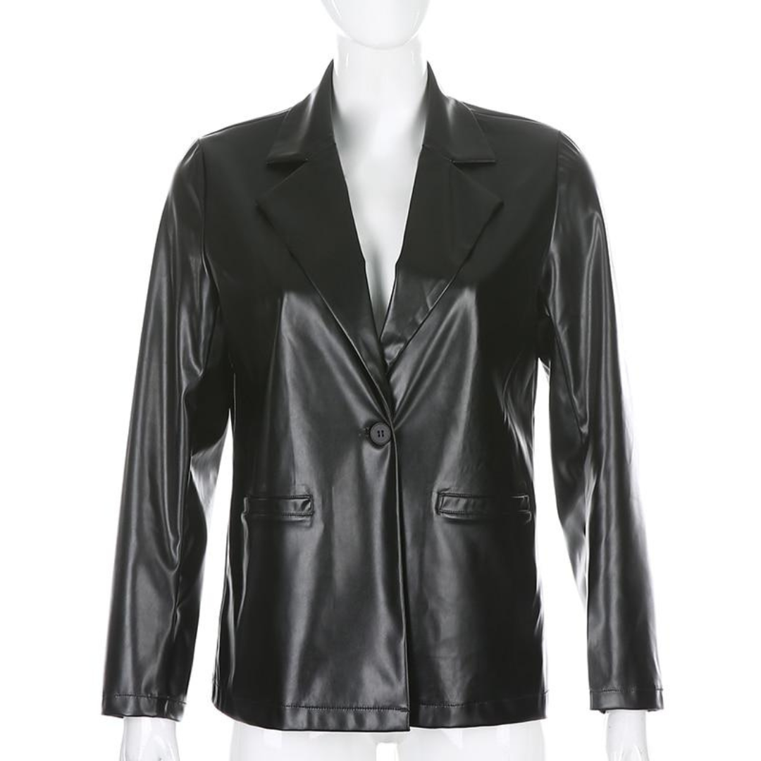 Lianna™ | Blazer Décontracté Pour Femmes | Noir