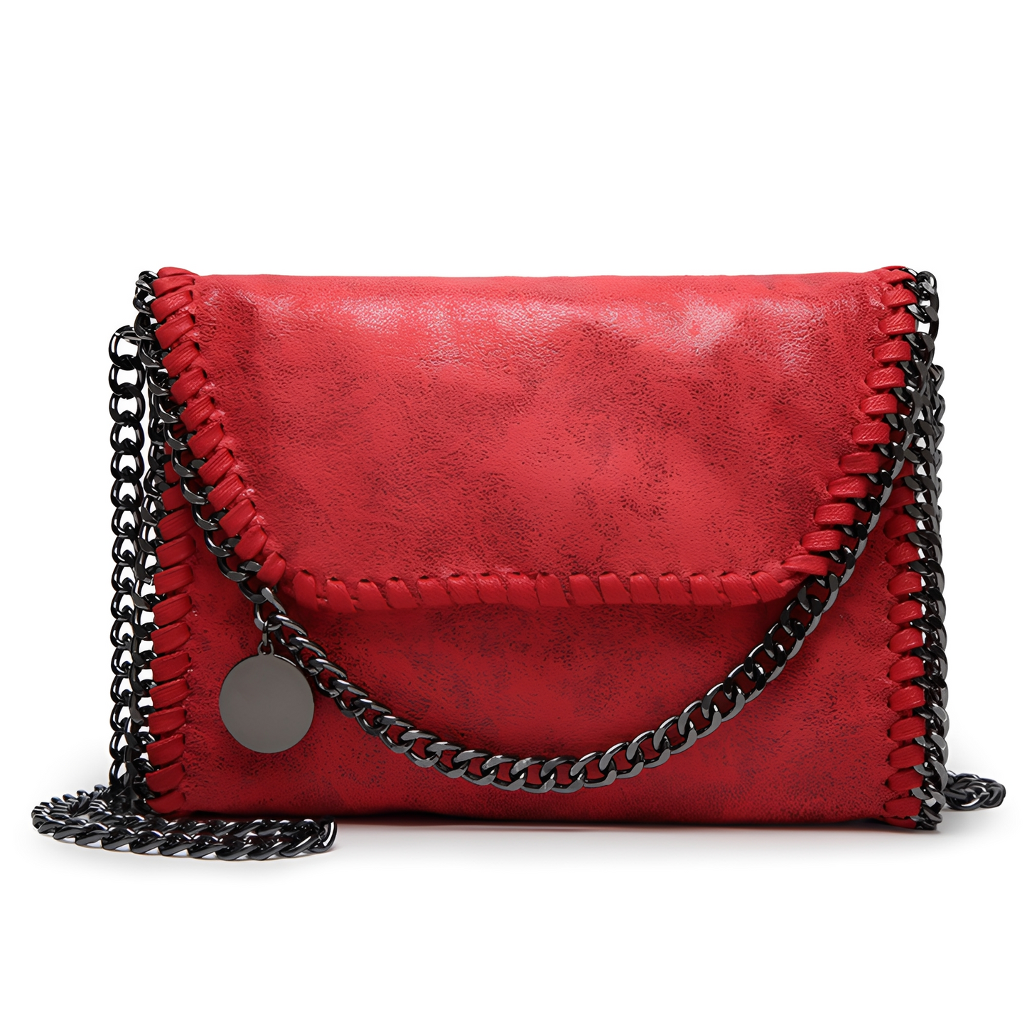 Charlotte™ | Élégant sac à bandoulière en cuir avec chaîne pour femmes