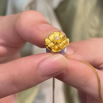 Brigitte™ | Collier Aurora Charm – La Fleur de l’Amour