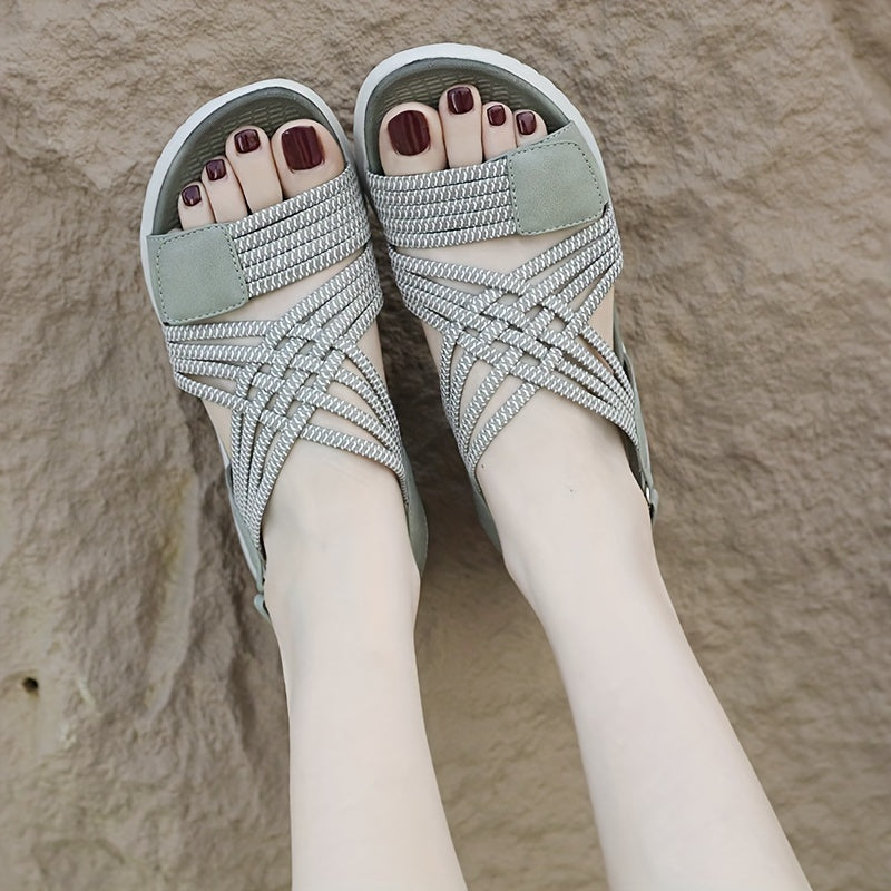 Soline™ | Sandales Sport-Chic à Semelle Haute