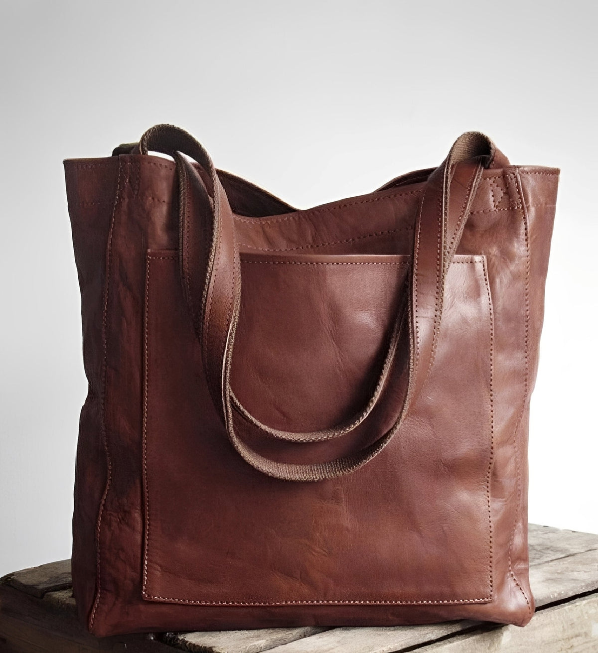 Toni™ | Sac en Cuir Élégant à Doublure Suédée