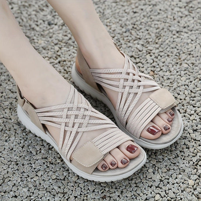 Soline™ | Sandales Sport-Chic à Semelle Haute