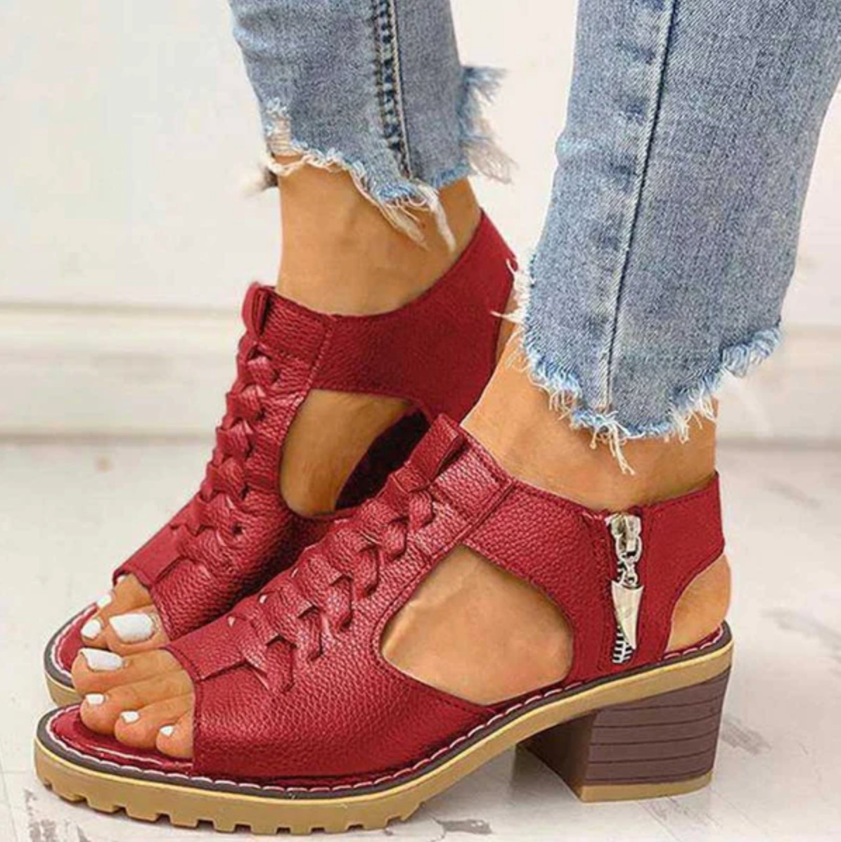 Ouida™ | Sandales Élégantes à Talons Hauts