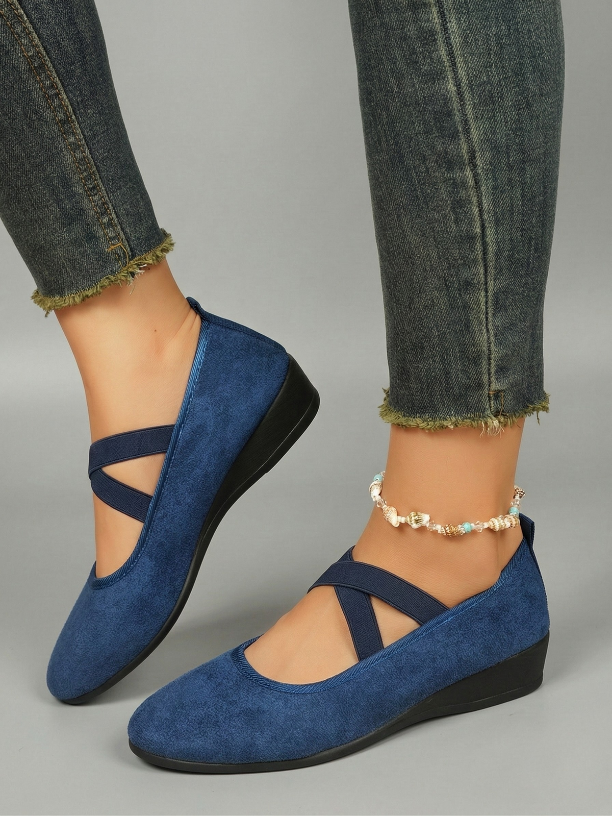 Madeleine™ | Chaussures Compensées Fermées et Confortables