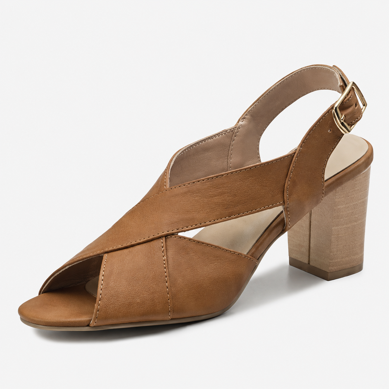 Delphine™ | Sandales Élégantes à Talon Carré