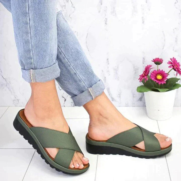 Élodie™ | Les sandales Ergonomique tendance