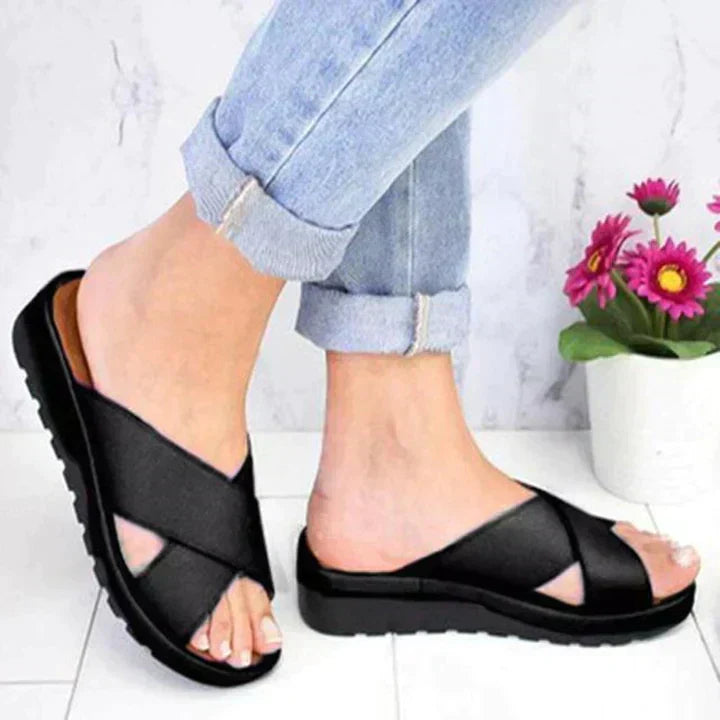 Élodie™ | Les sandales Ergonomique tendance