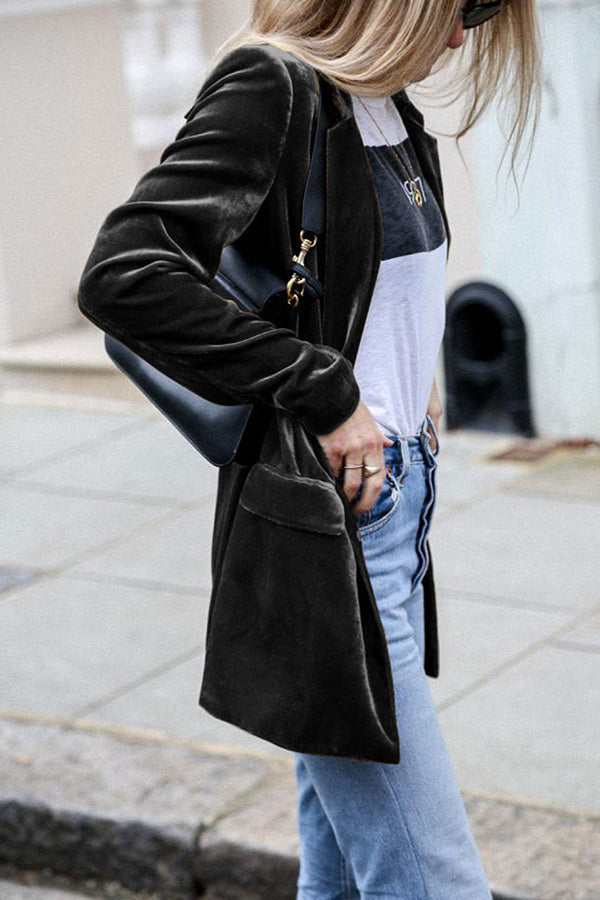 Larue™ | Blazer pour femme | Velours