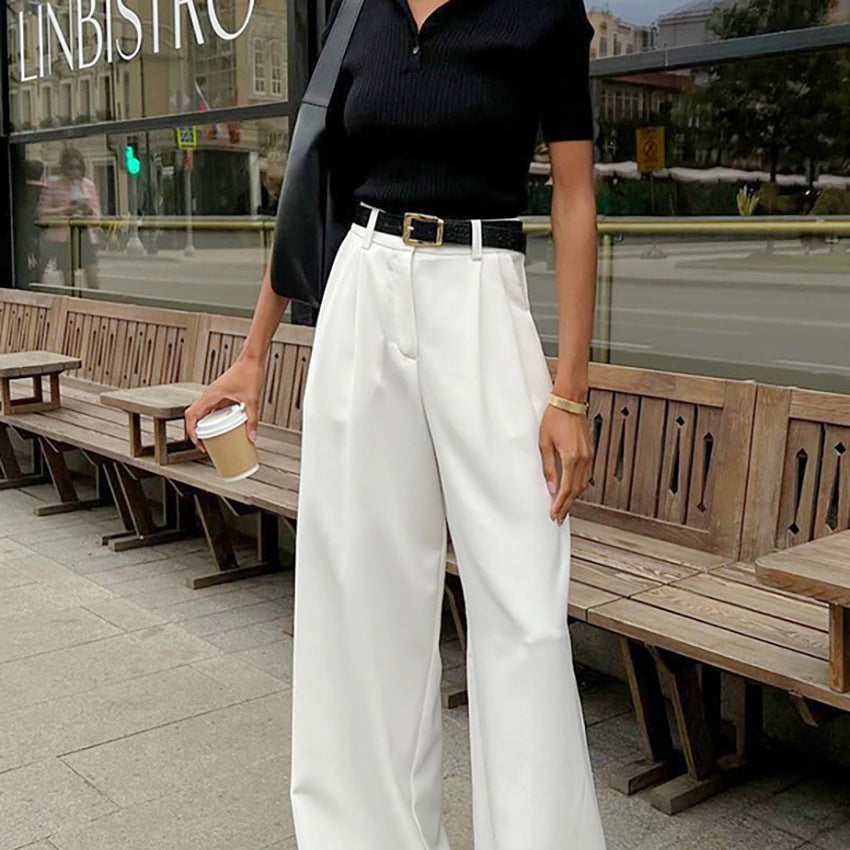Louise™ | Pantalon sophistiqué à la silhouette élégante et féminine