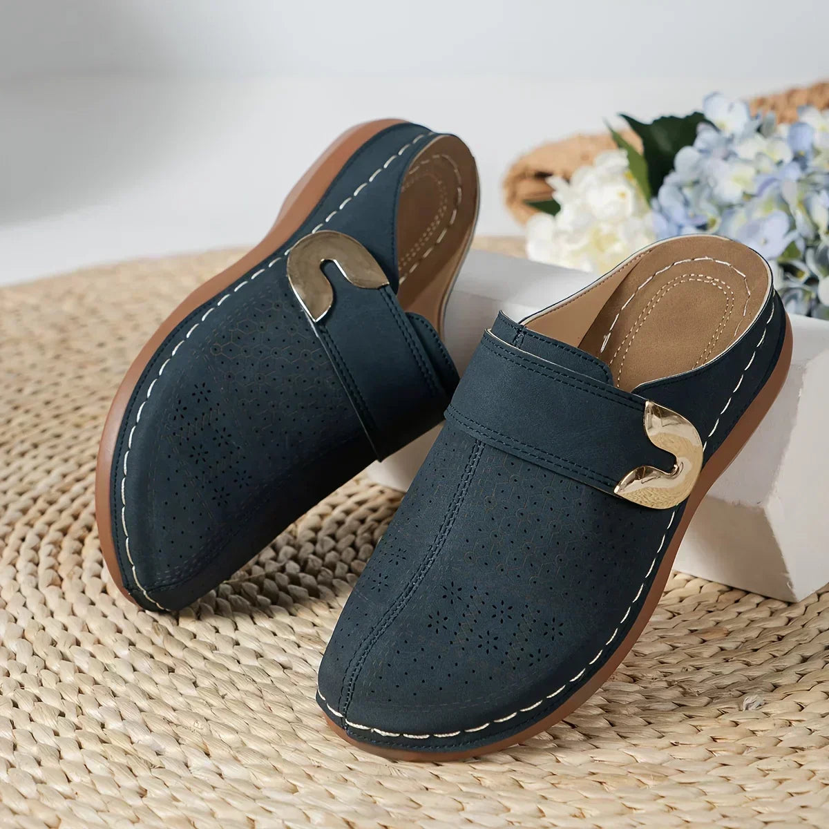 Caprielle™ | Sandales à semelles compensées chic