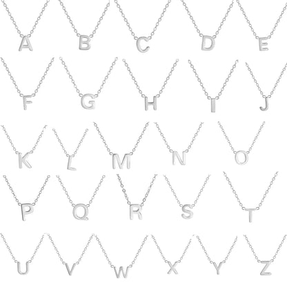 Sandrine™ | Collier Pendentif Alphabet Brillant