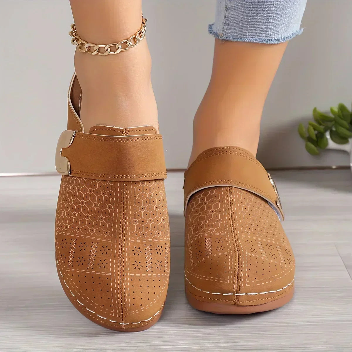 Caprielle™ | Sandales à semelles compensées chic
