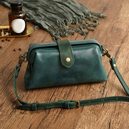 Fabienne™ | Sac en cuir rétro, fait main