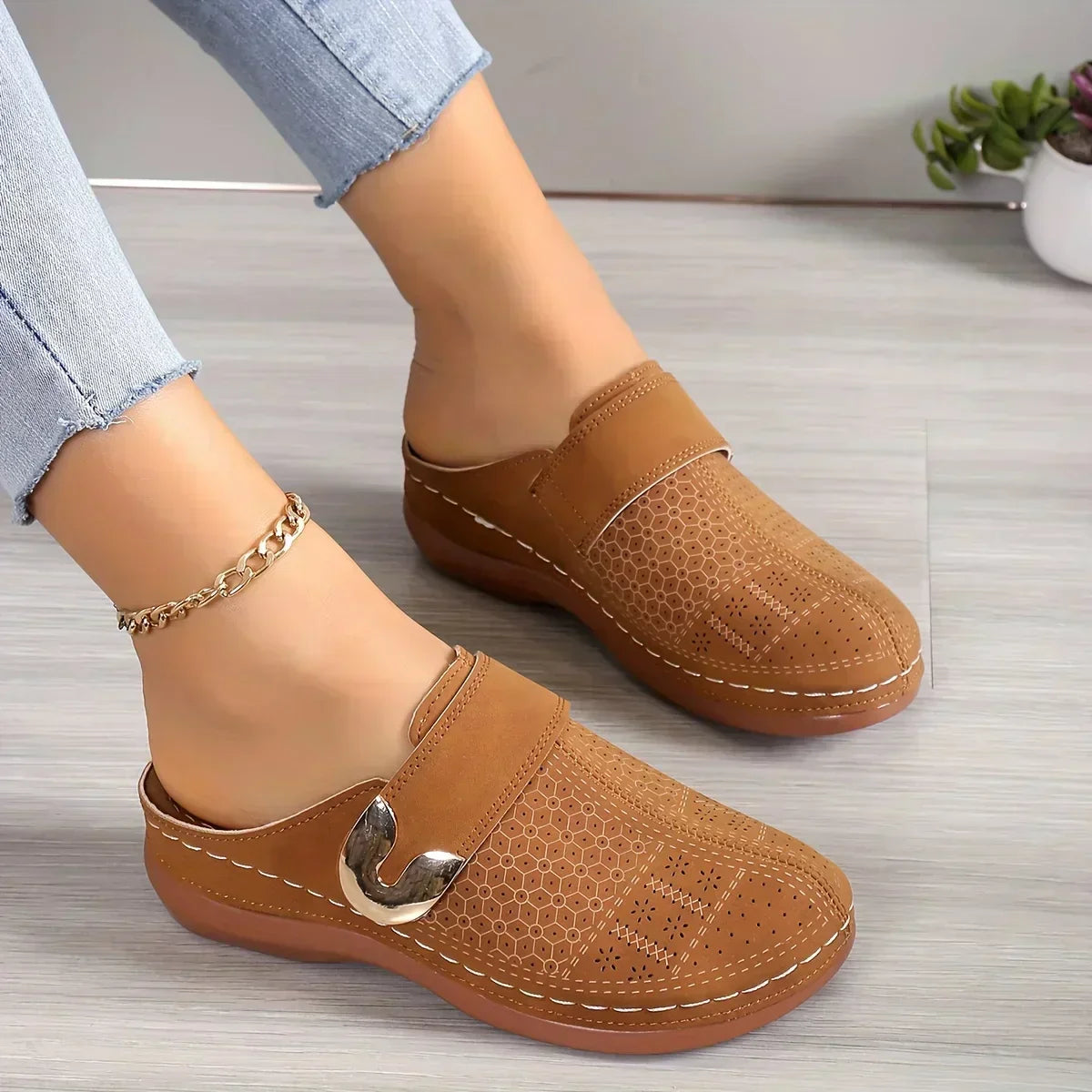 Caprielle™ | Sandales à semelles compensées chic