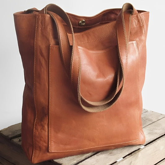Toni™ | Sac en Cuir Élégant à Doublure Suédée