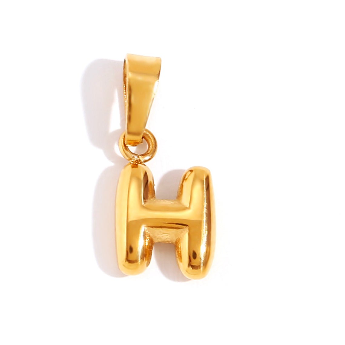 Émilie™ | Collier Lettre Bubble Chic