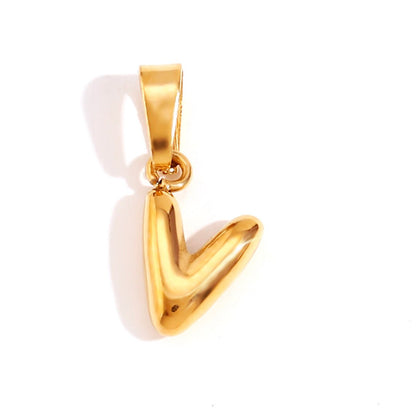Émilie™ | Collier Lettre Bubble Chic