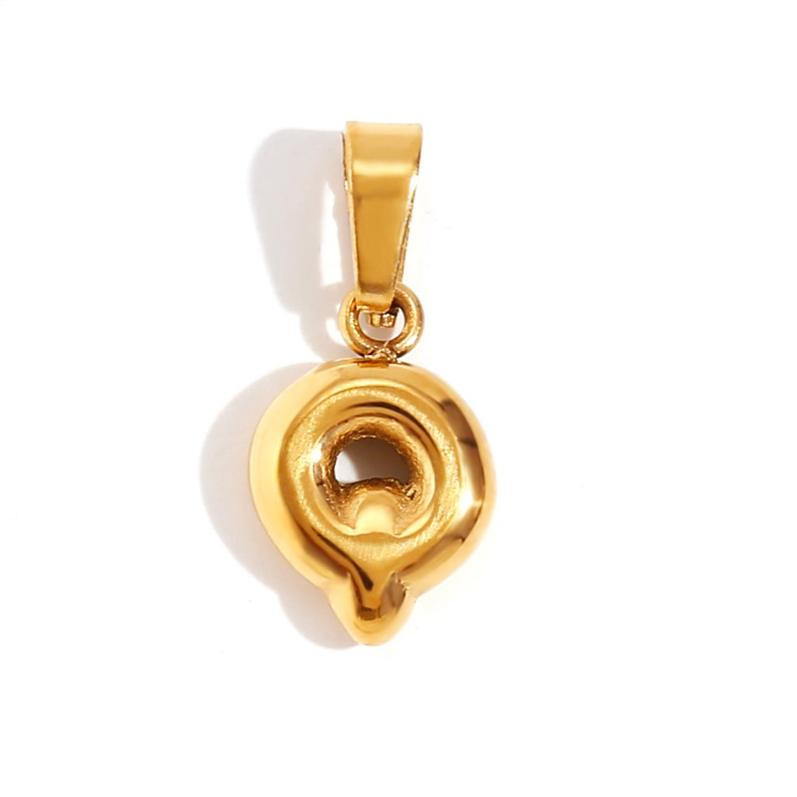 Émilie™ | Collier Lettre Bubble Chic