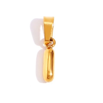 Émilie™ | Collier Lettre Bubble Chic