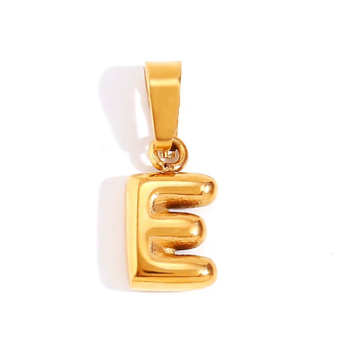 Émilie™ | Collier Lettre Bubble Chic