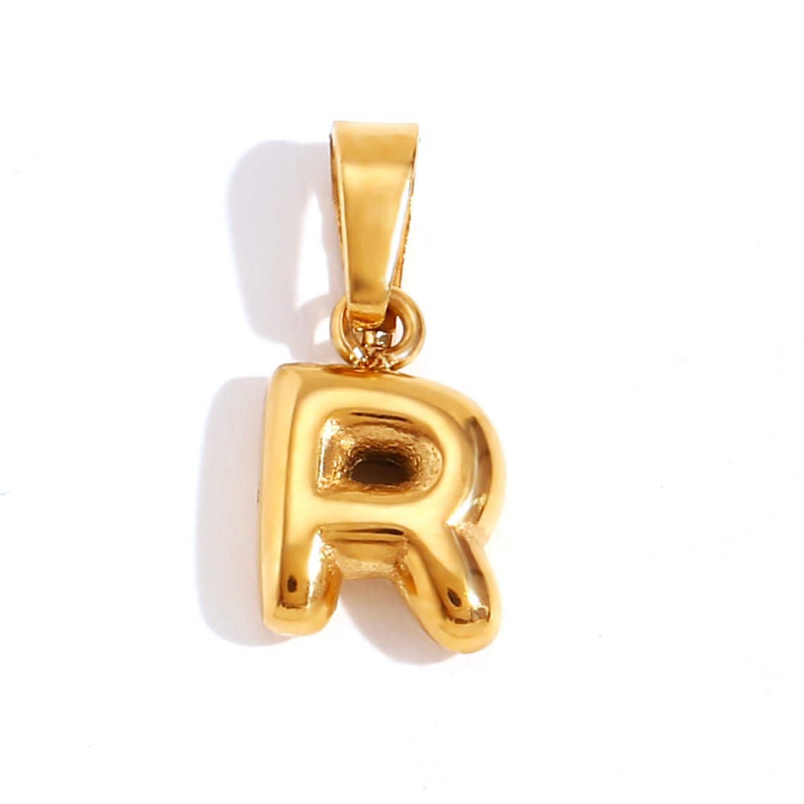Émilie™ | Collier Lettre Bubble Chic
