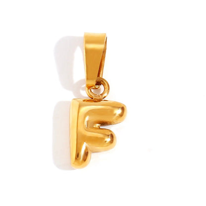 Émilie™ | Collier Lettre Bubble Chic