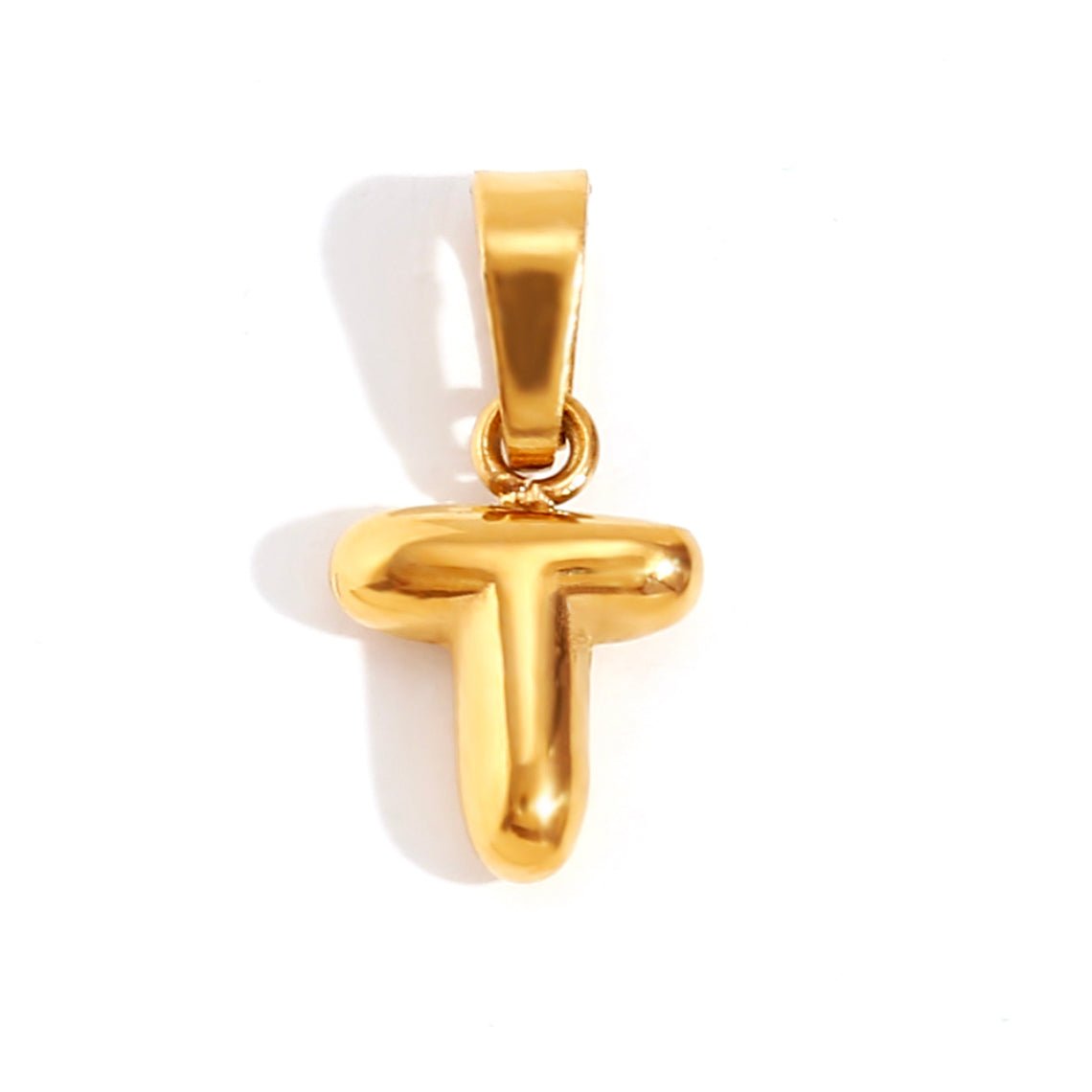 Émilie™ | Collier Lettre Bubble Chic
