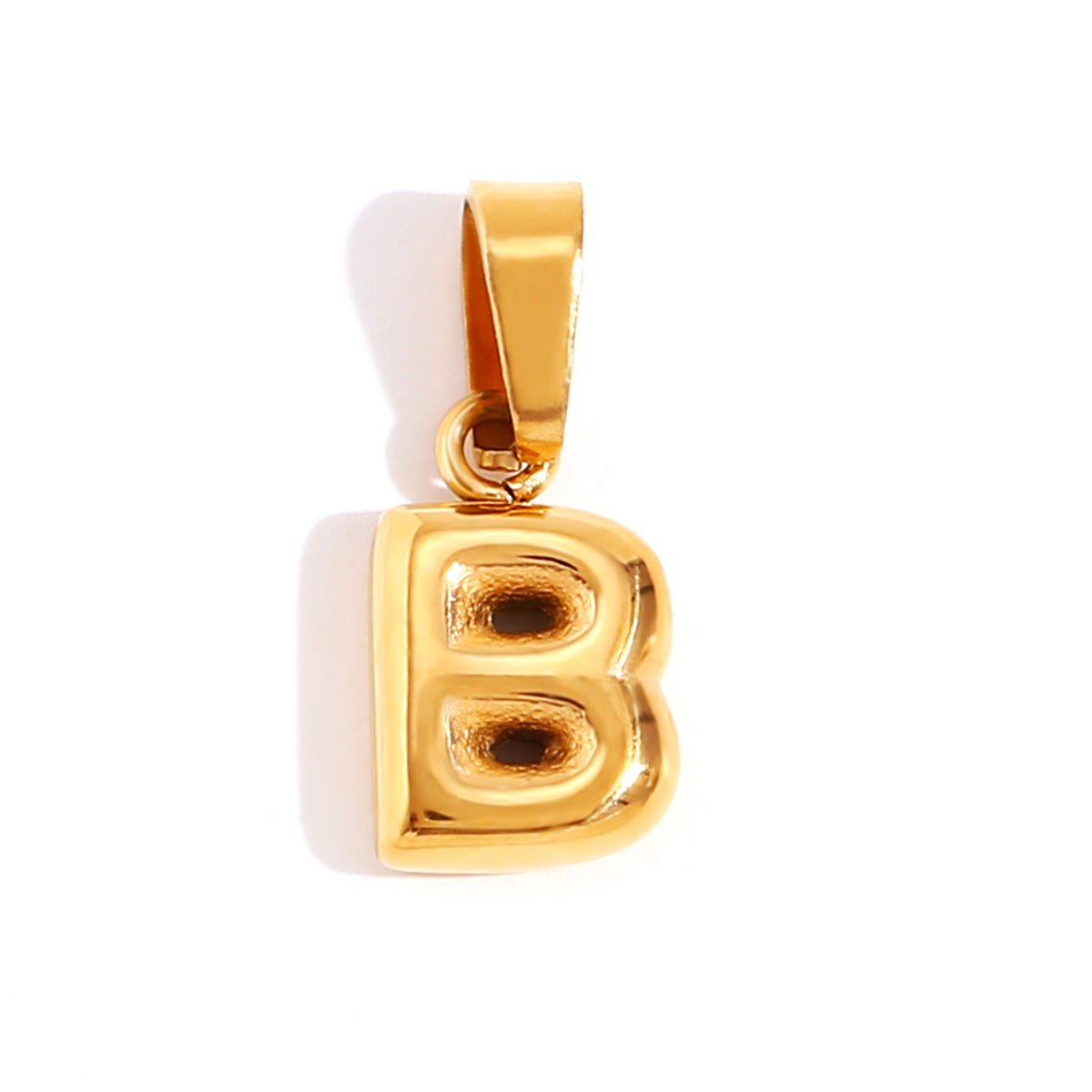 Émilie™ | Collier Lettre Bubble Chic