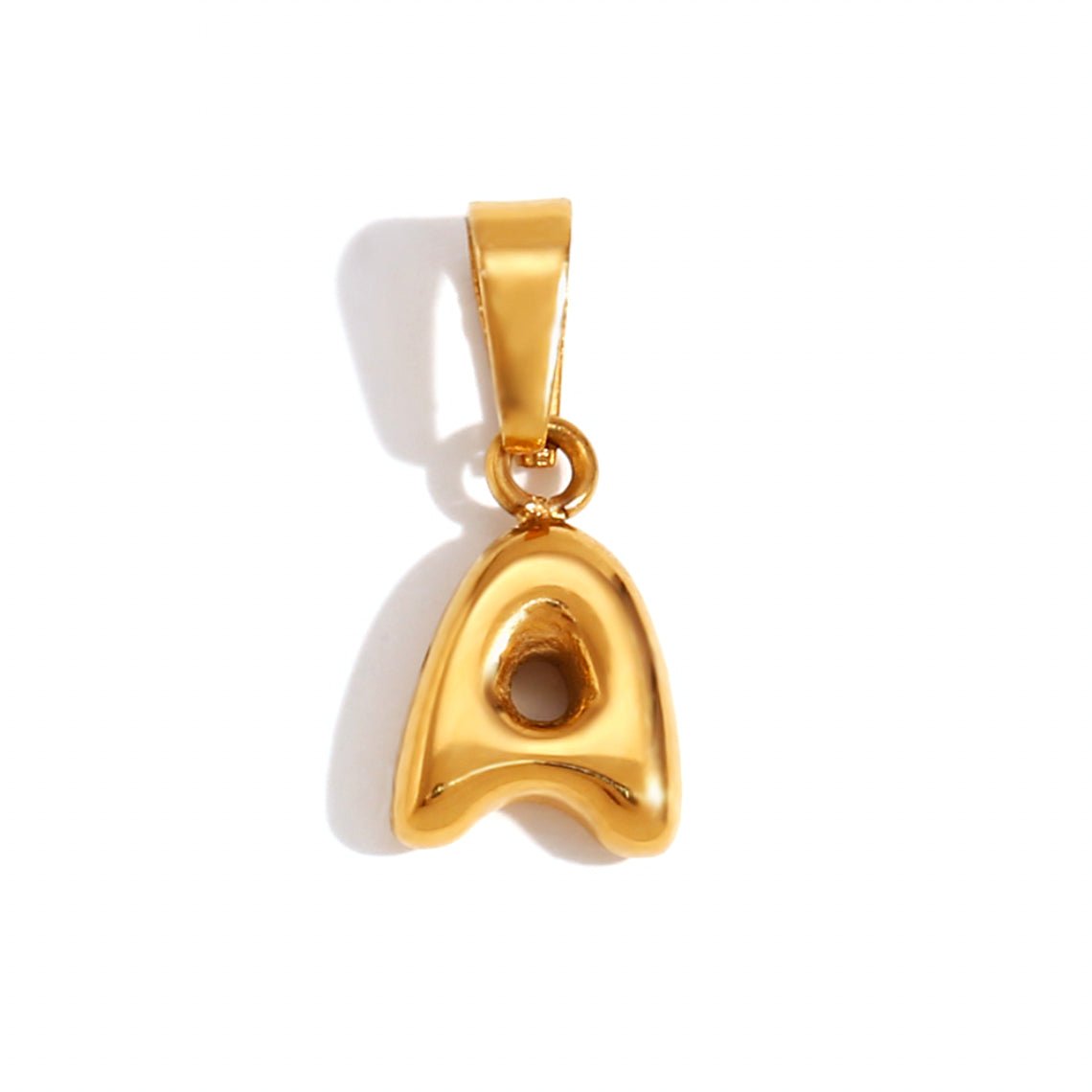 Émilie™ | Collier Lettre Bubble Chic