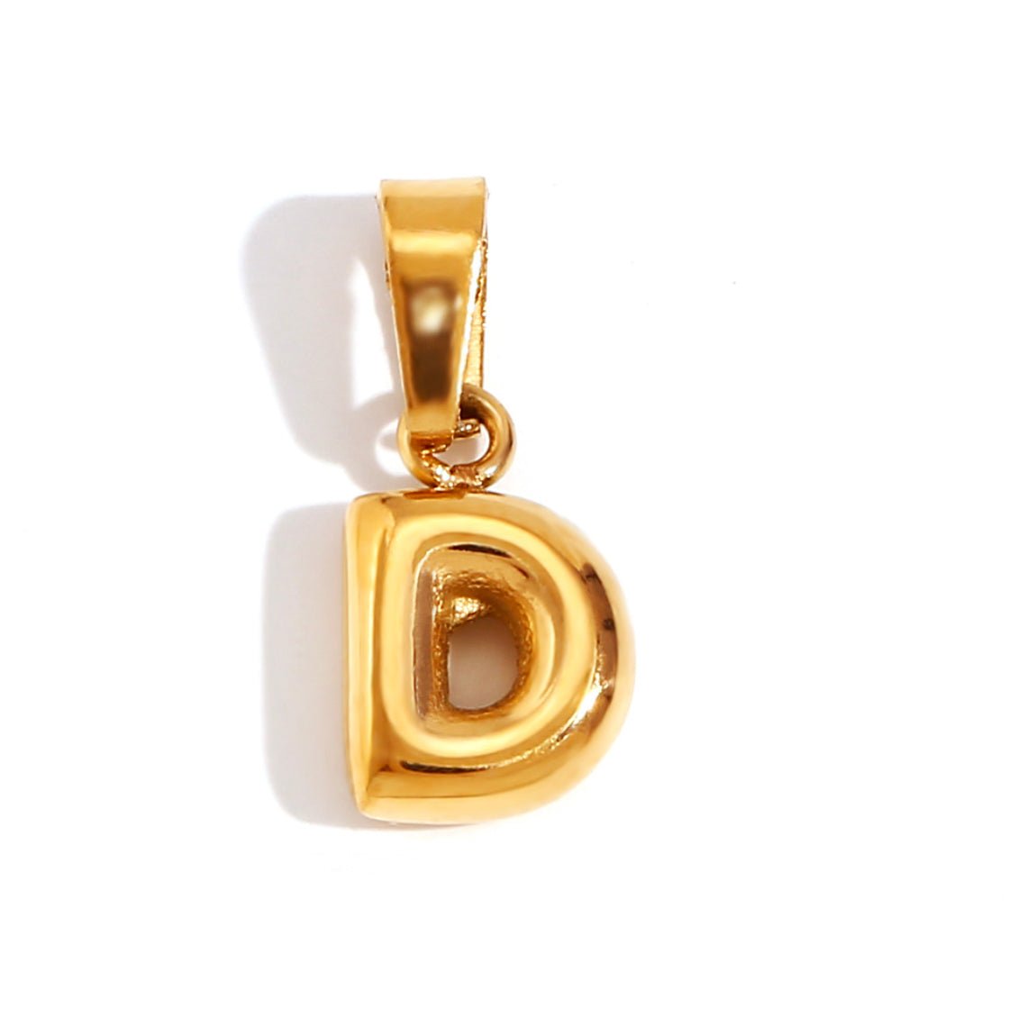 Émilie™ | Collier Lettre Bubble Chic