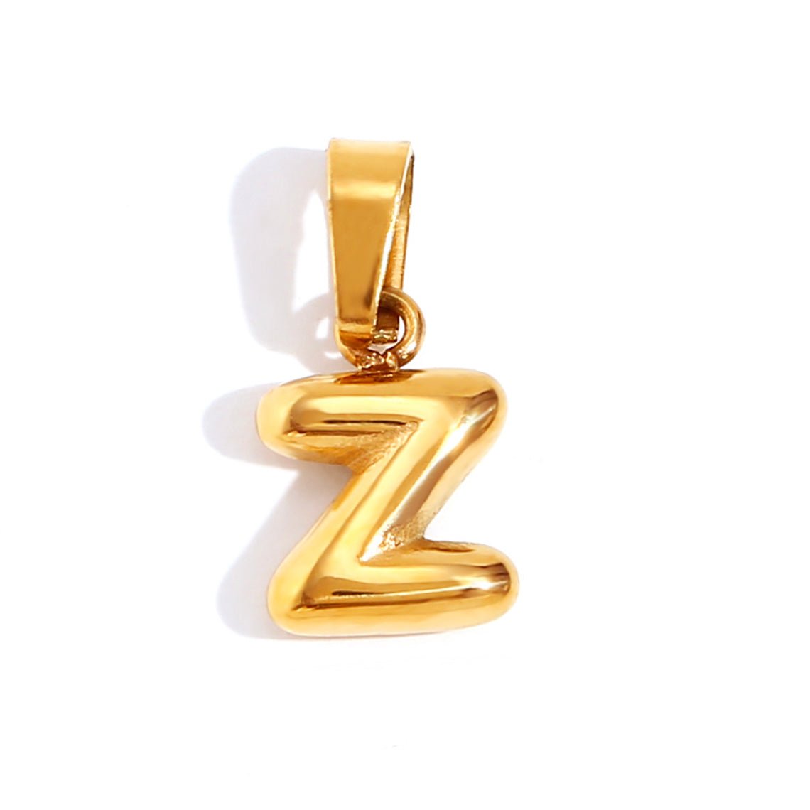 Émilie™ | Collier Lettre Bubble Chic