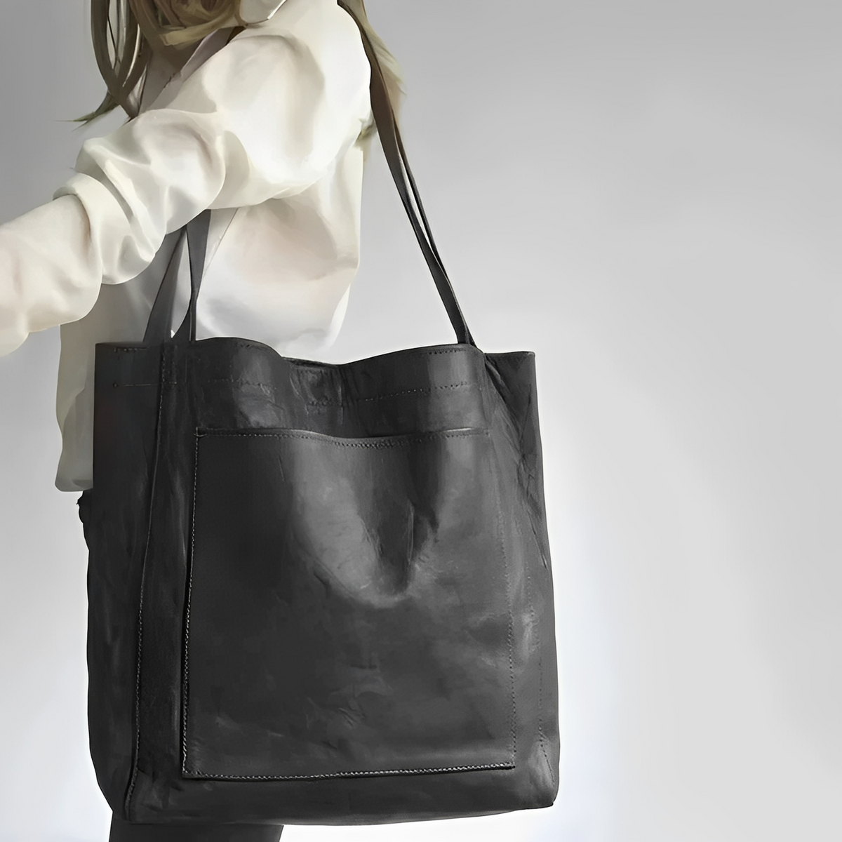 Toni™ | Sac en Cuir Élégant à Doublure Suédée