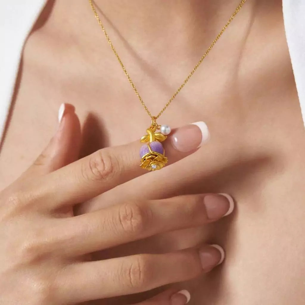 Brigitte™ | Collier Aurora Charm – La Fleur de l’Amour