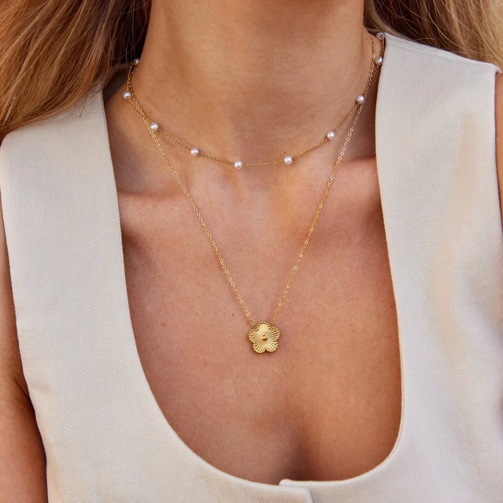 Aurore™ | Collier à chaîne avec perles