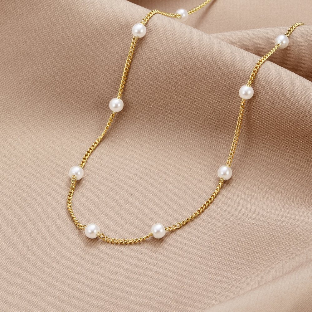 Aurore™ | Collier à chaîne avec perles